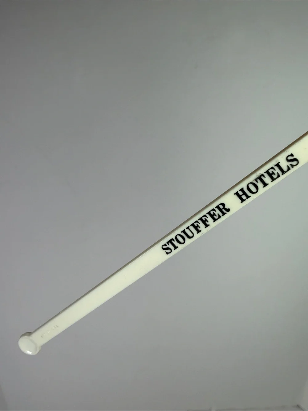 23 Vintage Parrot White Drink Stirrer MCM Swizzle Sticks Hotel Bar Souvenir